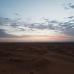 Sahara Desert at sunrise